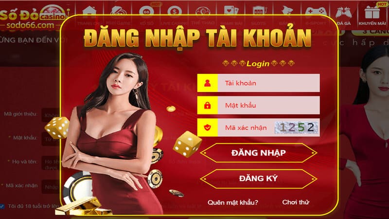 Đăng nhập vào Số đỏ 66